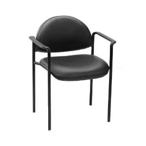  Boss Diamond Stacking Caressoft Chair Black