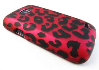   LEOPARD SKIN HARD SNAP ON CASE COVER SAMSUNG ILLUSION PHONE ACCESSORY