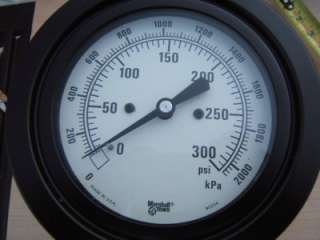 Marshall Town Pressure Gauge 4.5   0 300p   New In Box w/ 30 Day 