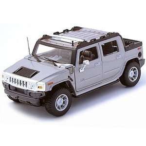   Cast 127 Scale Metallic Grey 2001 Hummer H2 Sut Concept Toys & Games