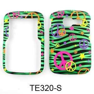CELL PHONE CASE COVER FOR KYOCERA LOFT TORINO M2300 TRANS PEACE SIGNS 