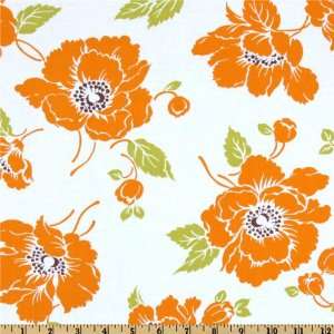 44 Wide Dolce Marilyn Orange Fabric By The Yard Arts 