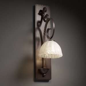  GLA 8579   Justice Design   Victoria One Light Wall Sconce 