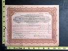 1930 The American Oak Leather Company Stock Certificate of Beneficial 