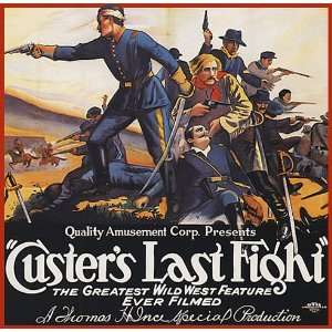 CUSTERS LAST FIGHT THE GREATEST WILD WEST FEATURE EVER FILMED 