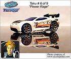 2005 AcceleRacers 6/9 Teku POWER RAGE w/ Bonus CD   New In Box FREE 