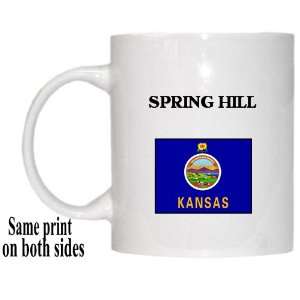   US State Flag   SPRING HILL, Kansas (KS) Mug 
