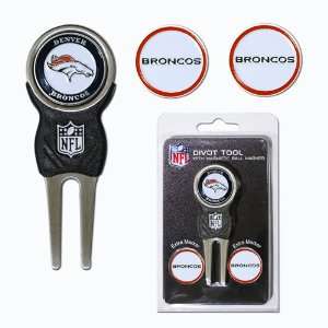  BSS   Denver Broncos NFL Divot Tool Pack w/Signature tool 