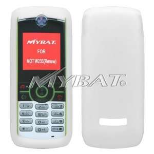   Cover (White) for MOTOROLA W233 (Renew) Cell Phones & Accessories