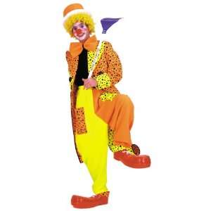 Dapper Dan Neon Adult Clown Costume Size Medium