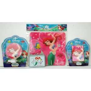   Disney The Little Mermaid Ariel Pink 4 Piece Gift Set 