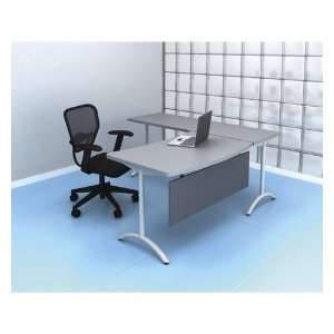  Laminate Pace 72 L Shape Desk with Modesty Office 