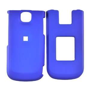  For Nokia 2720 Rubberized Hard Plastic Case Blue 