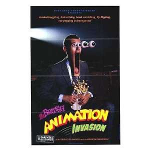 British Animation Invasion Original Movie Poster, 27 x 40 (1992 