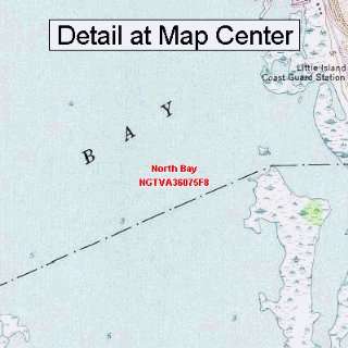   Map   North Bay, Virginia (Folded/Waterproof)