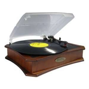   Turntable With USB To PC Recording (Maple) By PYLE