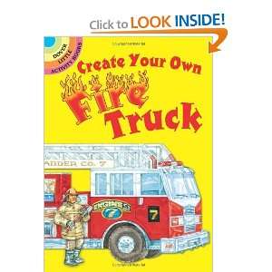  Create Your Own Fire Truck Sticker Activity Book (Dover 