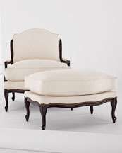 Old Hickory Tannery Ellsworth Collection Bergere Chair &