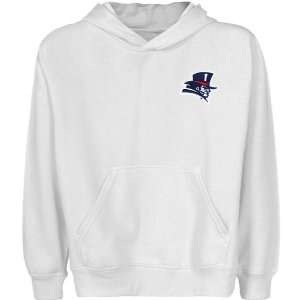  NCAA Duquesne Dukes Youth White Logo Applique Pullover 