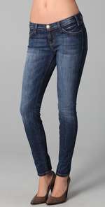 Current/Elliott The Mid Rise Ankle Skinny Jeans  