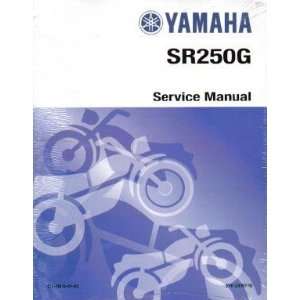   1982 Yamaha SR250 Exciter Factory Service Manual Yamaha Motors Books