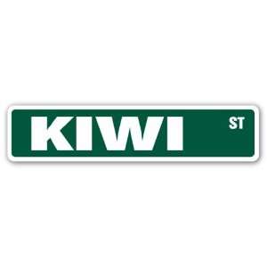  KIWI Street Sign Australia lover fruit New Zealand 
