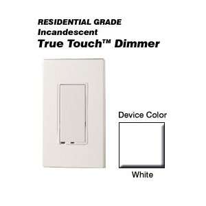    10W True Touch Incandescent Touch Dimmer   White