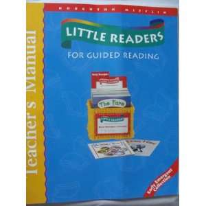  Little Readers For Guided Reading Teachers Manual (Early Emergent 