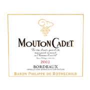 Mouton Cadet Bordeaux Rouge 2002 