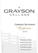 Grayson Cellars Lot 10 Cabernet Sauvignon 2009 