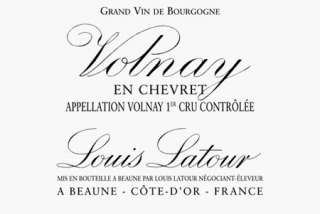 Louis Latour Volnay 1er Cru En Chevret 2002 