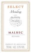 TriVento Select Malbec 2006 