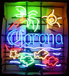 Corona Beer Neon Sign Refrigerator / Tool Box Magnet  
