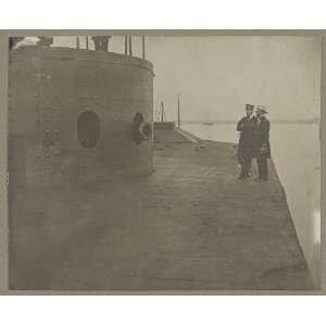  James River,Va. Deck,turret of U.S.S. Monitor