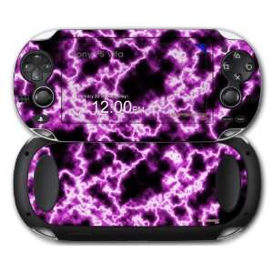  Sony PS Vita Skin Electrify Hot Pink by WraptorSkinz 