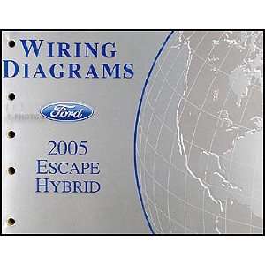2005 Ford Escape Hybrid Wiring Diagram Manual Original Ford  