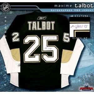  Maxime Talbot Autographed/Hand Signed Pittsburgh Penguins 