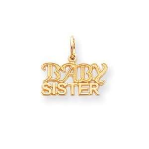  14k Baby Sister Charm West Coast Jewelry Jewelry
