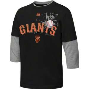  San Francisco Giants Black Youth The Whiff Two Fer Fashion 