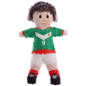  Soccer Player Green Large Pinata 35 Inches x 19 Inches x 8 