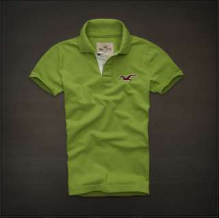   2012 Rocky Point NWT Hollister by Abercrombie Mens Polo Green Medium M