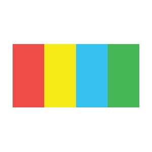 Grant Studios Doo Da Dough 4 Tubs/Pkg Red/Yellow/Blue/Green; 2 Items 