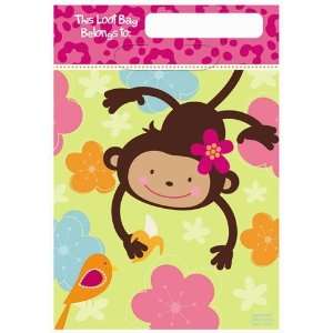  Monkey Love Folded Loot Bags Toys & Games