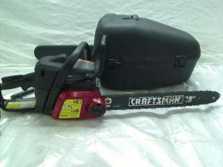 CRAFTSMAN 18IN GAS CHAINSAW 42 CC 35190 GASOLINE CHAIN SAW  