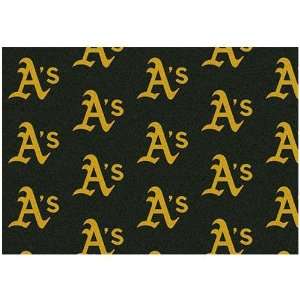  Oakland Athletics 54x78 Repeat Rug