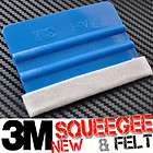 new 3m blue squeegee applicator with felt ca 421 tools