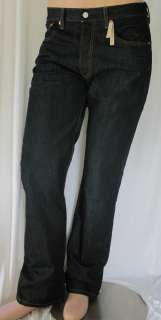 NWT MENS LEVIS 501 STRAIGHT LEG BUTTON FLY JEANS  