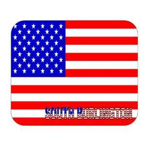  US Flag   South Burlington, Vermont (VT) Mouse Pad 