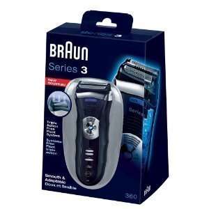  BRAUN 360 Series 3 TRIPLE ACTION ELECTRIC SHAVING SYSTEM 