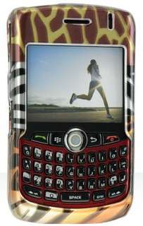 blackberry curve protector case mixed animal skin design